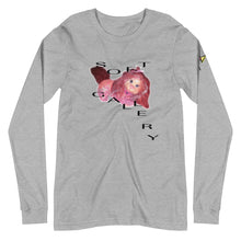Load image into Gallery viewer, Sarah Lynn Seburn Puppy Surprise Unisex Long Sleeve Tee
